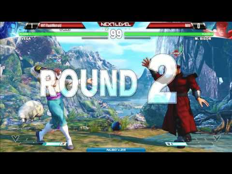 Street Fighter 5 Tournament: Next Level Battle Circuit V.25 - NVT Flash (Vega) vs MAV (M. Bison)