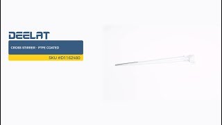 Cross Stirrer - PTFE Coated SKU #D1162480
