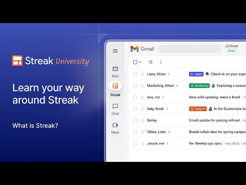 Learn Your Way Around Streak | Tour of Streak CRM in Gmail