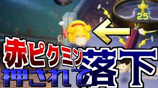 【ピクミン４】ファクトリー洞窟でオッチンに押された赤ピクミンが悲しすぎた・・！