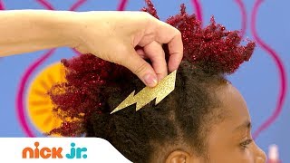 How to Create a Faux Hawk ⚡Style Files Hair Tutorial | Sunny Day | Nick Jr.