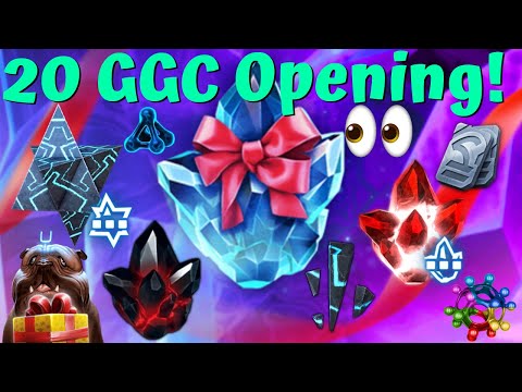 20 Greater Gifting Crystal Opening! Biggest Gifting Event! Insane Rewards!- Marvel Contest of Champs