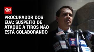 Vídeo: Procurador dos Estados Unidos afirma que suspeito não está colaborando | AGORA CNN