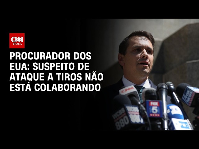 Procurador dos Estados Unidos afirma que suspeito não está colaborando | AGORA CNN