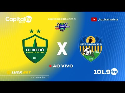 TRANSMISSÃO AO VIVO - Cuiabá X Nova Mutum - 7ª rodada do Mato-Groseense - 31/01/2026