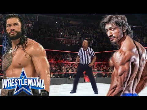 Full Match - Roman Reigns vs Vidyut Jammwal Fight|| WRESTLEMANIA MATCH||