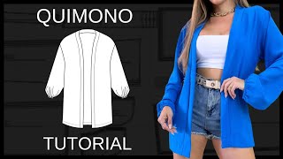 Vídeo de QUIMONO BIA- MOLDE EM PDF