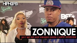 Zonnique Talks 'Love Jones' Project, Her Video "Patience" & More (2017 BET Hip-Hop Awards)