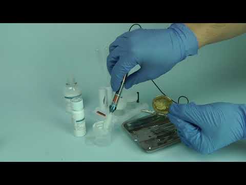 Pen and brush gold plating kit