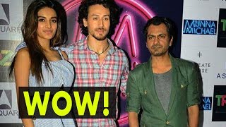 Tiger Shroff, Nawazuddin Siddiqui And Nidhhi Agerwal Snapped Promoting Munna Michael