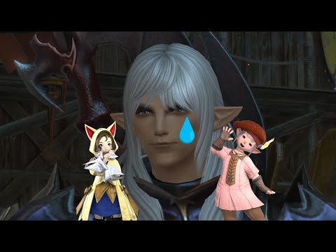 Final Fantasy XIV Endwalker Memes - Estinien is Terrified of Krile and Tataru
