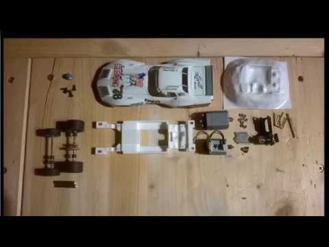 Carrera Universal 1:32 Umbau Slottolution - Revell Monogram Corvette Spirit Of Sebring