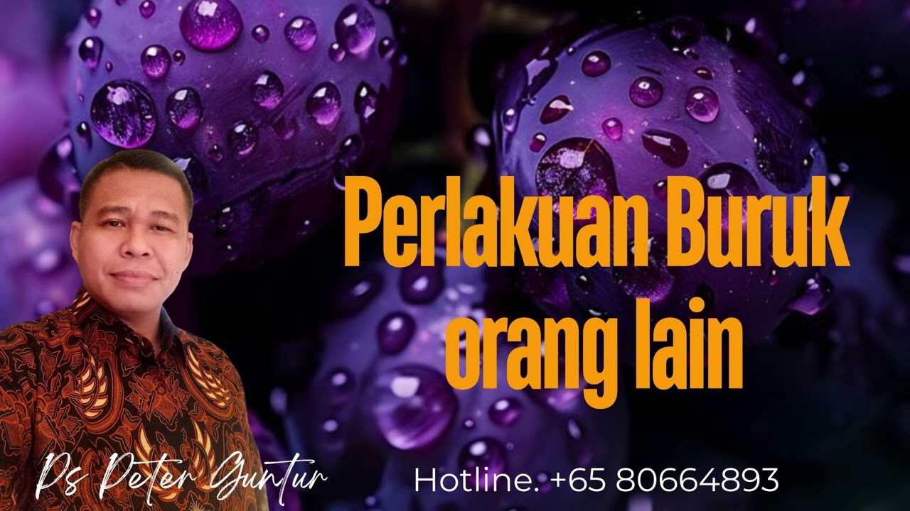 PERLAKUAN BURUK ORANG LAIN    PETER GUNTUR