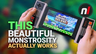 Those Switch NES Controllers Work When Still Attached to Your Switch