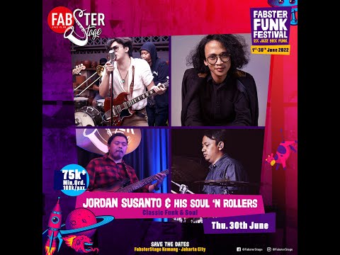 FFF2022 - "Jordan Susanto & his Soul 'n Rollers" - Classic Funk & Soul - Set 2