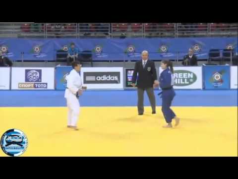 European Judo Open Sofia 2014 Bronze -57kg TSCHOPP Evelyne (SUI) - KOCHER Fabienne (SUI)