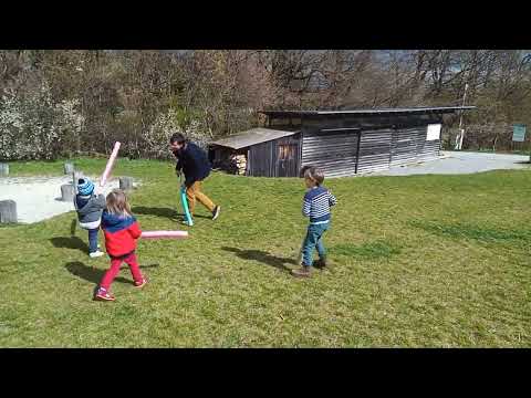 Foam Sword HappIness Green Yellow Balance HarmonY PrevenTION