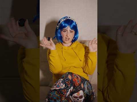 Funny Coraline #ziziamiranashvili #coraline #halloween #sfxmakeup