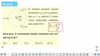 Eğitim Vadisi 11.Sınıf Fizik 17.Föy Elektriksel Alan Konu Anlatım Videoları
