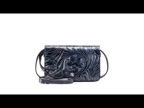 Patricia Nash Francia Tooled Leather Crossbody