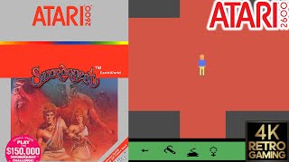 SwordQuest Earthworld Atari 4k Gameplay