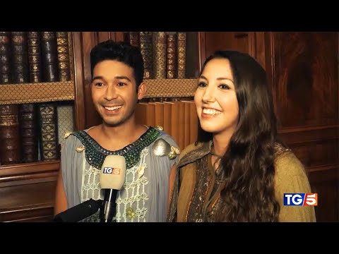 I DINSIEME AL TG5 SVELANO DEI SEGRETI DEL FILM AL CINEMA "IL VIAGGIO LEGGENDARIO"! *intervista*