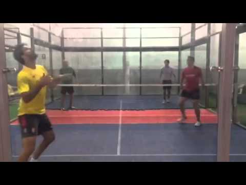 Michael Laudrup playing Padbol (May 2014)