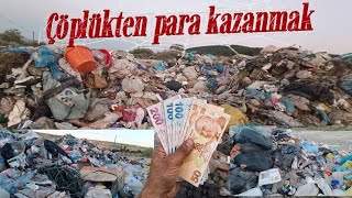 Çöplükten Nasıl Para kazanılır ? ( hurda - alüminyum- bakır vs bulduk )#hurda #ç