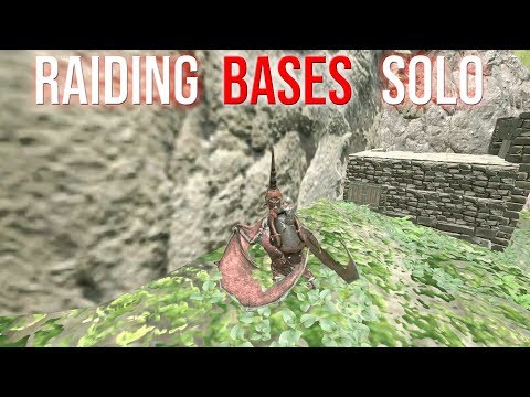 SOLO RAIDING FOR PROFIT - ARK VALGUERO 3-MAN PVP SERVERS #6