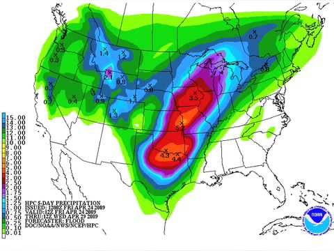 April 24 Weather Xtreme Video - Afternoon Edition