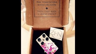 Video thumbnail for El poder del ZHN Custom Pedals thunderous drive! by Bob Sierra