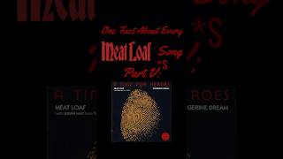ONE FACT ABOUT ‘A TIME FOR HEROES’ BY MEAT LOAF &amp; BRIAN MAY #meatloaf #80smusic #rock #musictrivia