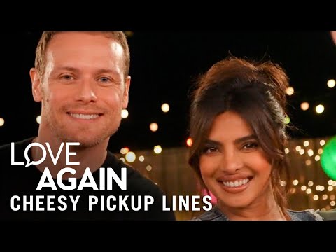 Thumbnail of the video: Cheesiest Pickup Lines with Priyanka Chopra Jonas and Sam Heughan