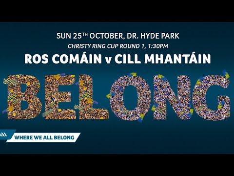 Roscommon v Wicklow  Hurling Christy Ring Cup