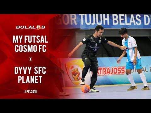 My Futsal Cosmo Fc Jakarta (4) vs (3) DYVY SFC Planet Sleman - Highlights Pro Futsal League 2018
