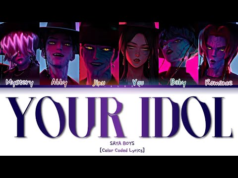 [KARAOKE] SAJA BOYS 'Your Idol' [6 Members] (Color Coded Lyrics)