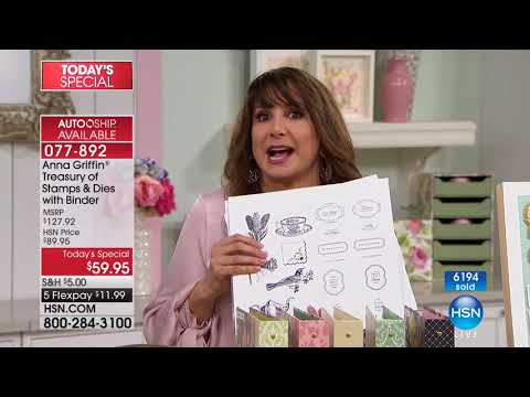 HSN | Anna Griffin Elegant Paper Crafting Anniversary 01.10.2018 - 11 AM