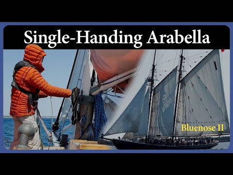 Single-Handing the 38’ Wooden Sailboat He Built Himself