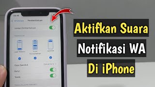 Download lagu Cara Mengaktifkan Suara Notifikasi WhatsApp iPhone mp3 Download lagu Cara Mengaktifkan Suara Notifikasi WhatsApp iPhone mp3