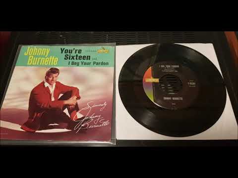 Johnny Burnette - I Beg Your Pardon - 1960 Teen - Liberty 55285