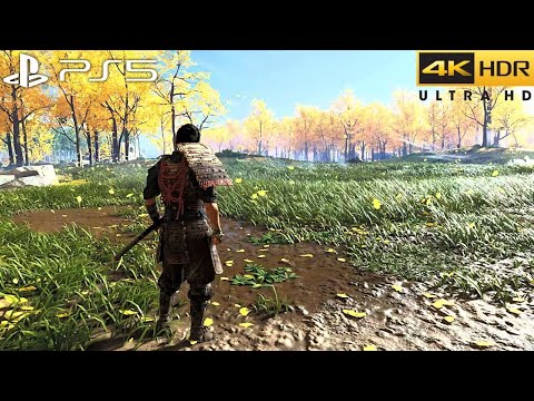 Ghost of Tsushima Director's Cut (PS5) 4K 60FPS HDR Gameplay - ( Full Game)