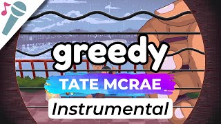 Tate Mcrae - greedy - Karaoke Instrumental (Acoustic)