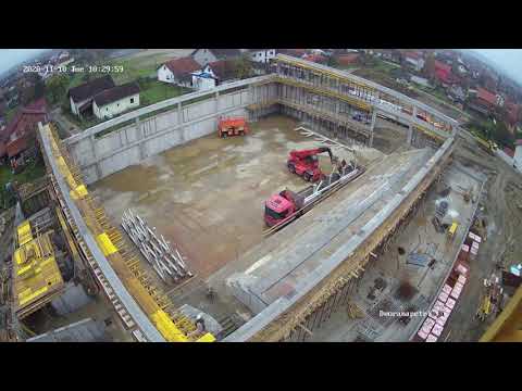 Dvorana Petrinja - Timelaps - 27.10. - 01.12.2020.