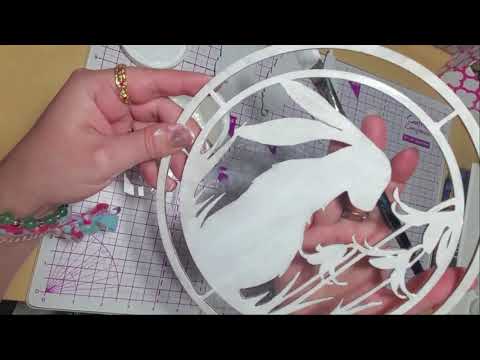 Lavinia Stamps Snow Drops Dream Catcher Part 1