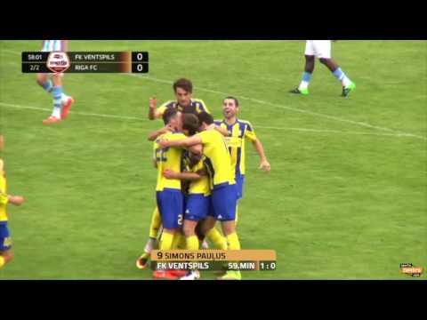 17.09.2016 Futbola Virsliga. Ventspils - FC Riga (highlight)