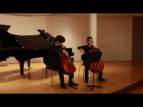 David Popper-Suite für 2 Celli op.16 II. Gavotte