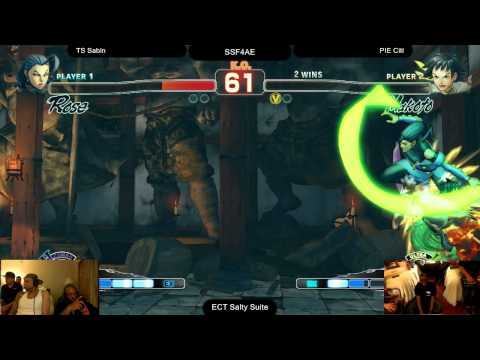 SSF4AE @ ECT2014 Salty Suite - TS Sabin (Rose) vs PIE Citiofbrass (Makoto)