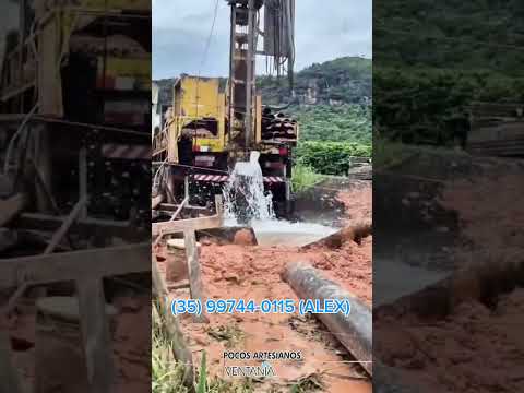 (35) 99744-0115 Perfuração de Poços Artesianos em Varginha MG e Região é com o Alex!