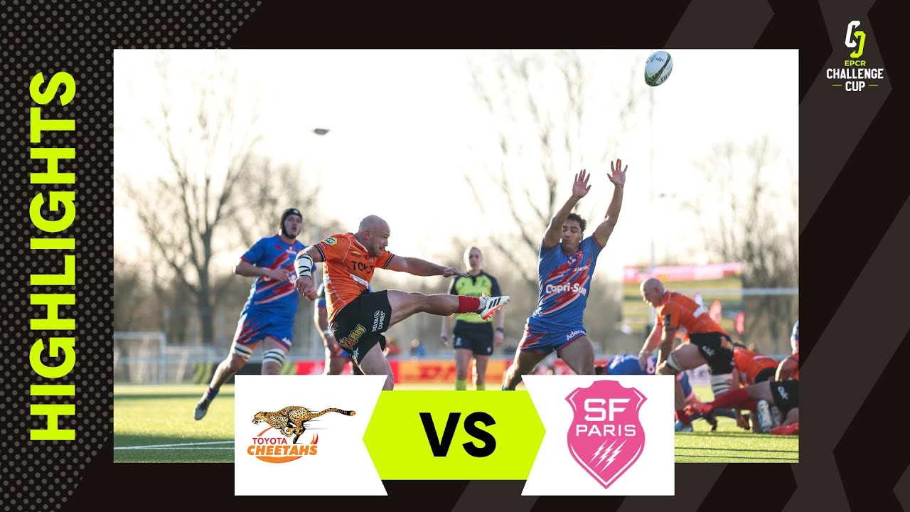 Résumés - Toyota Cheetahs v Stade Français Paris | EPCR Challenge Cup 2025/26