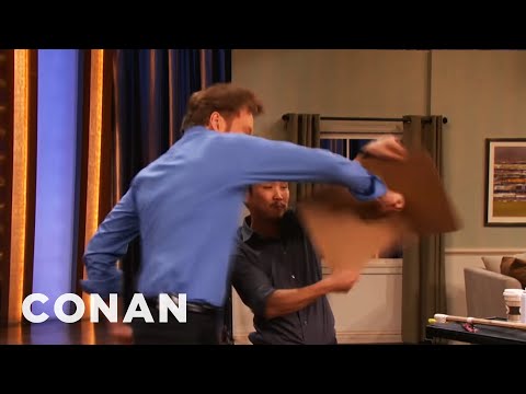 Steven Ho's Amazing Groin-Puncturing Sharpie | CONAN on TBS